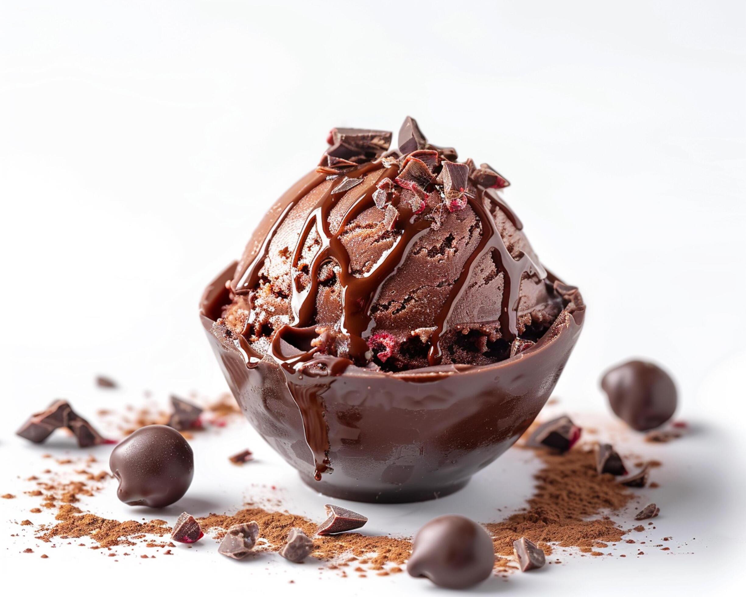Helado de Chocolate